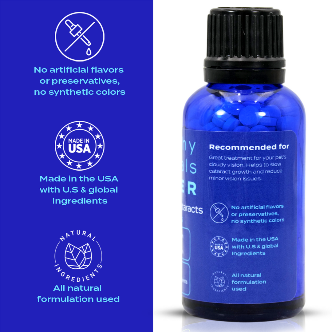 Vision Clarity/Cataracts Support Formula for Dogs, 30-Day Supply