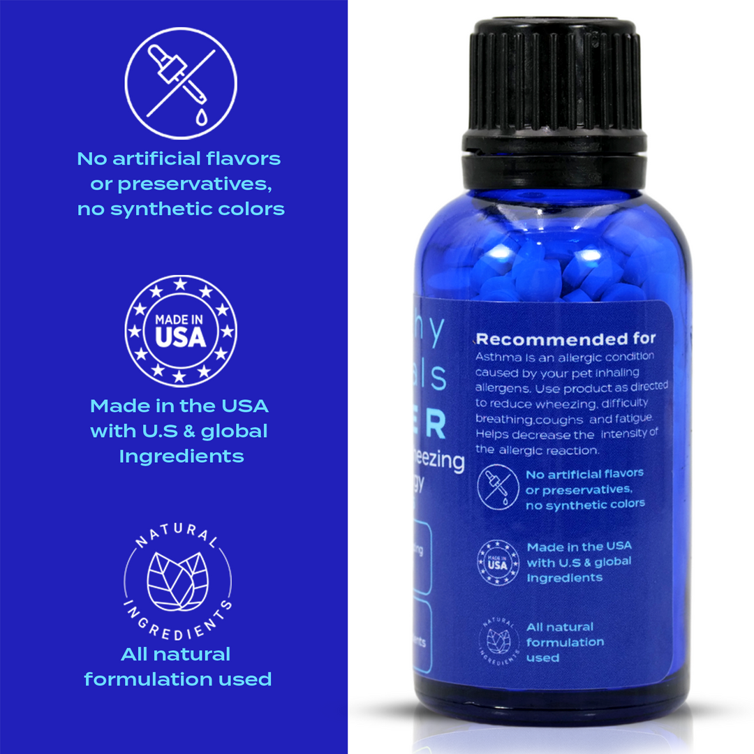 Sneezing and Wheezing Due to Allergy Formula for Dogs, 30-Day Supply