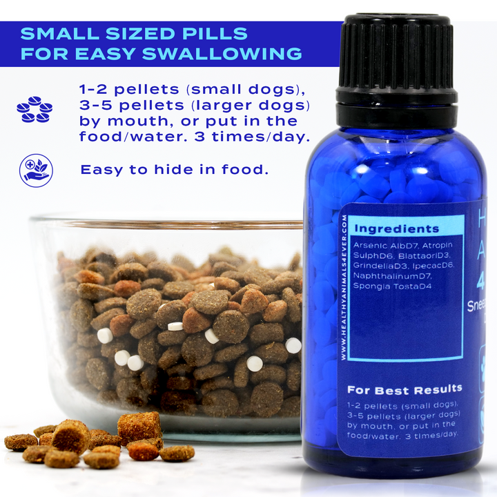 Sneezing and Wheezing Due to Allergy Formula for Dogs, 30-Day Supply