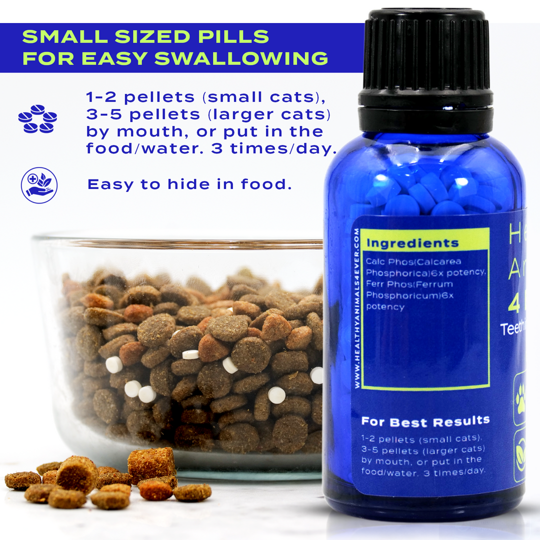 Teething Relief & Calming Formula for Cats, 30-Day Supply