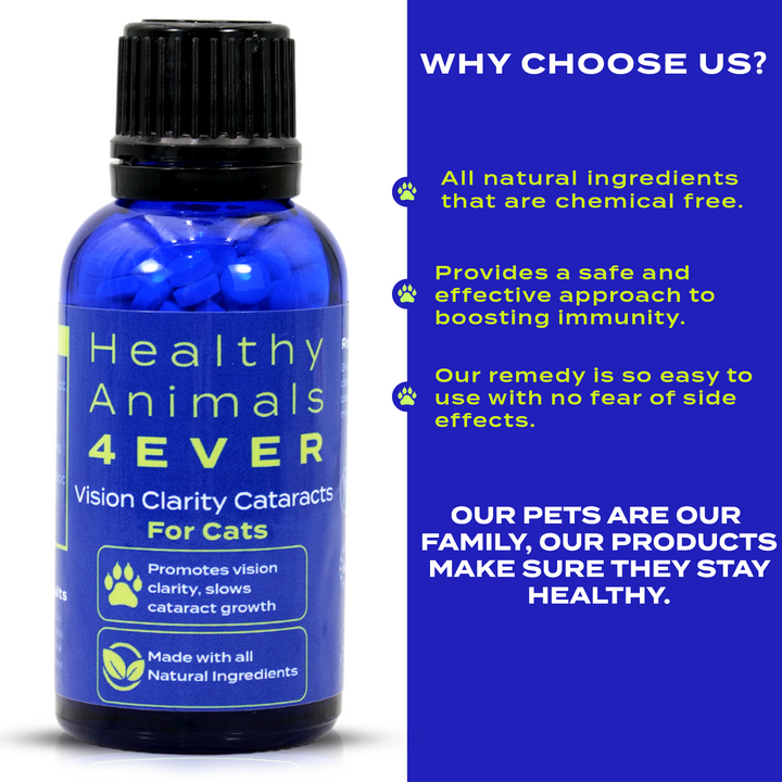 Vision Clarity/Cataracts Support Formula for Cats, 30-Day Supply