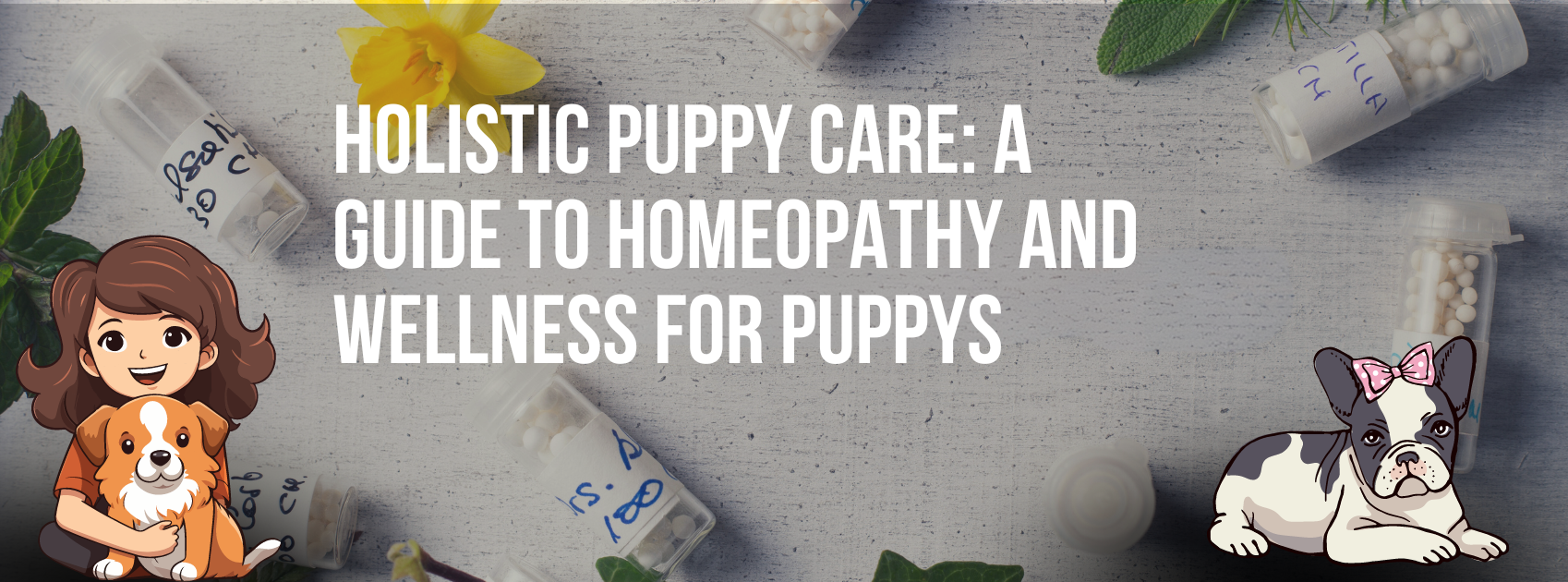 Holistic Puppy Care: A Guide to Homeopathy and Wellness for Puppys