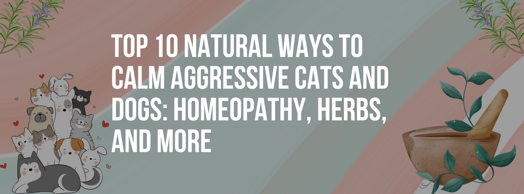 Top 10 Natural Ways to Calm Aggressive Cats and Dogs: Homeopathy, Herbs, and More