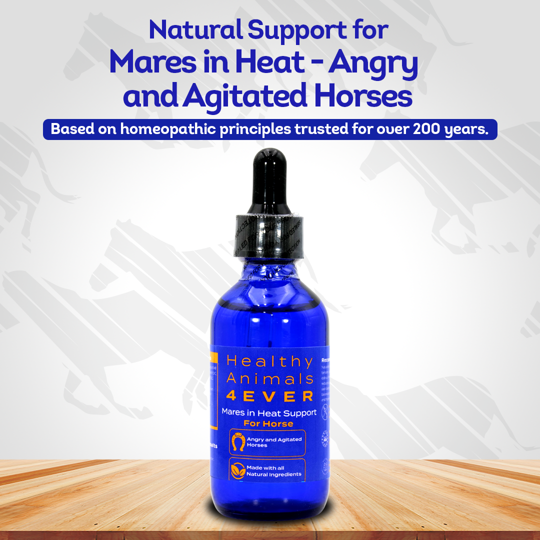 Mares in Heat Support - Angry and Agitated Horses (Liquid)