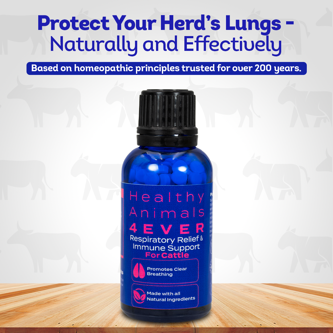 Cattle Respiratory Relief & Immune Support - Clears Airways, Promotes Recovery & Strengthens The Immune System - Natural, Non-Drowsy Formula - 300+ Tablets