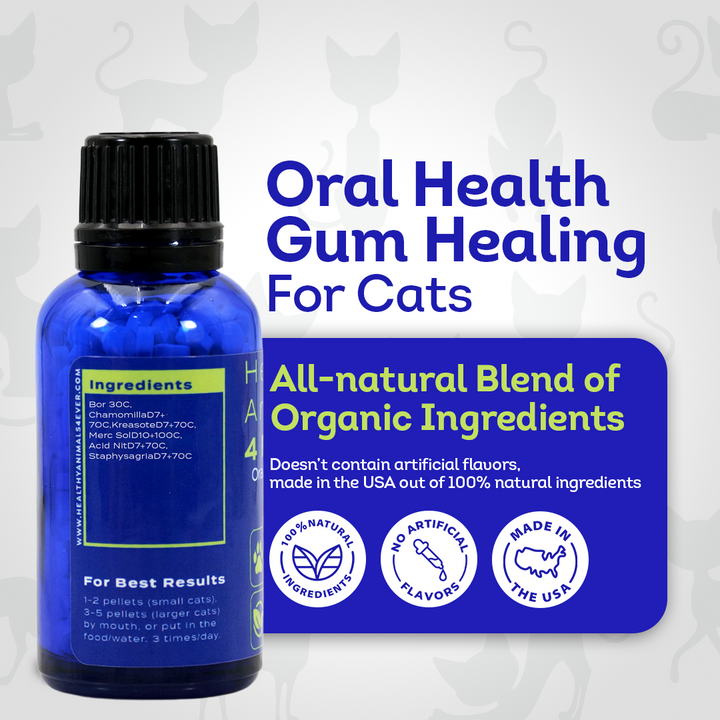 Oral Health Gum Healing Formula for Cats, 30-Day Supply