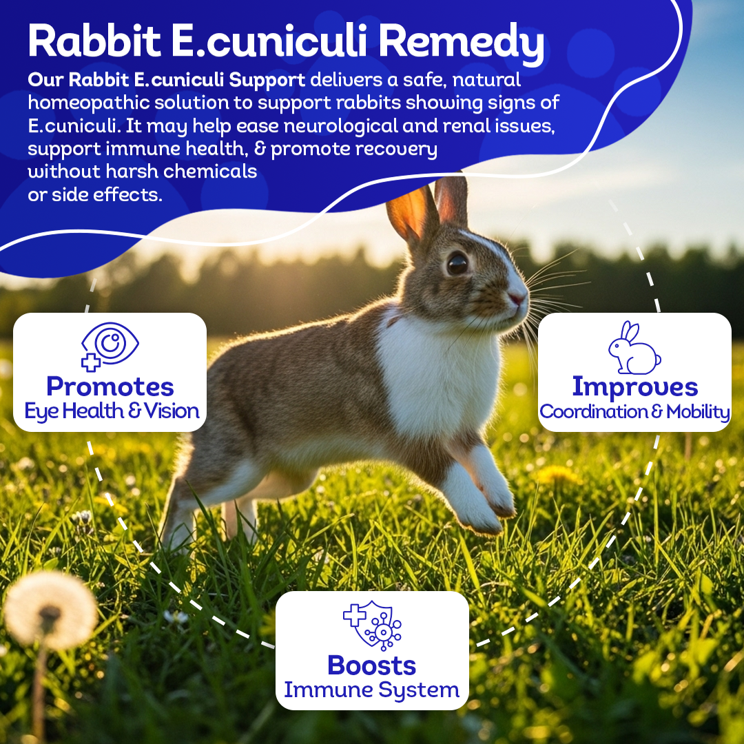 E. cuniculi (Encephalitozoon cuniculi) Remedy for Rabbits