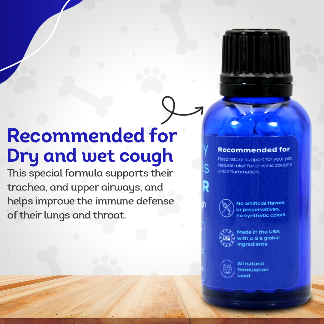 Dry or Wet Cough Formula for Dogs, 30-Day Supply