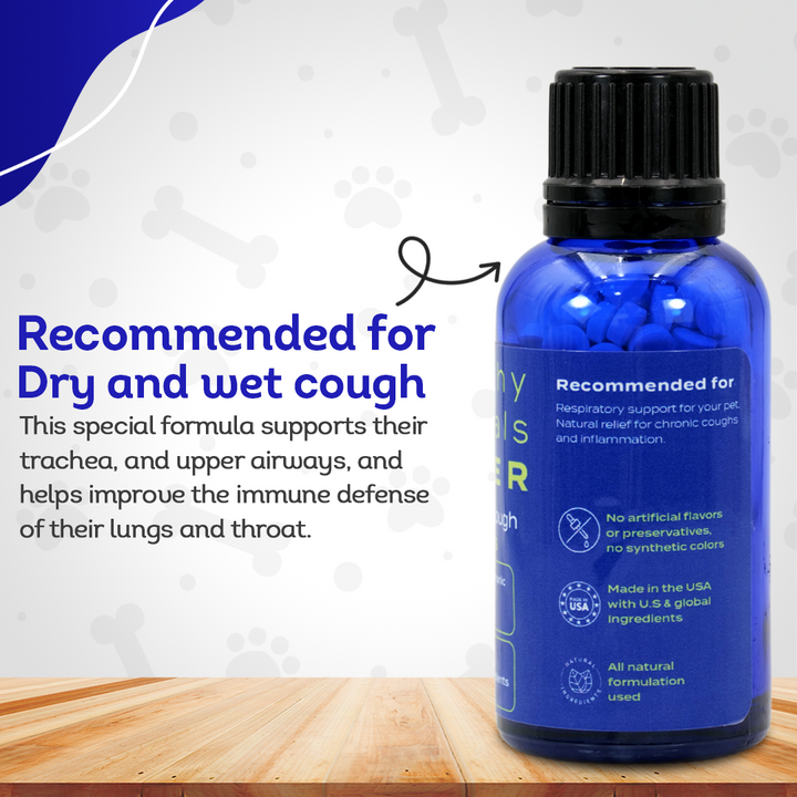Dry or Wet Cough Formula for Cats, 30-Day Supply