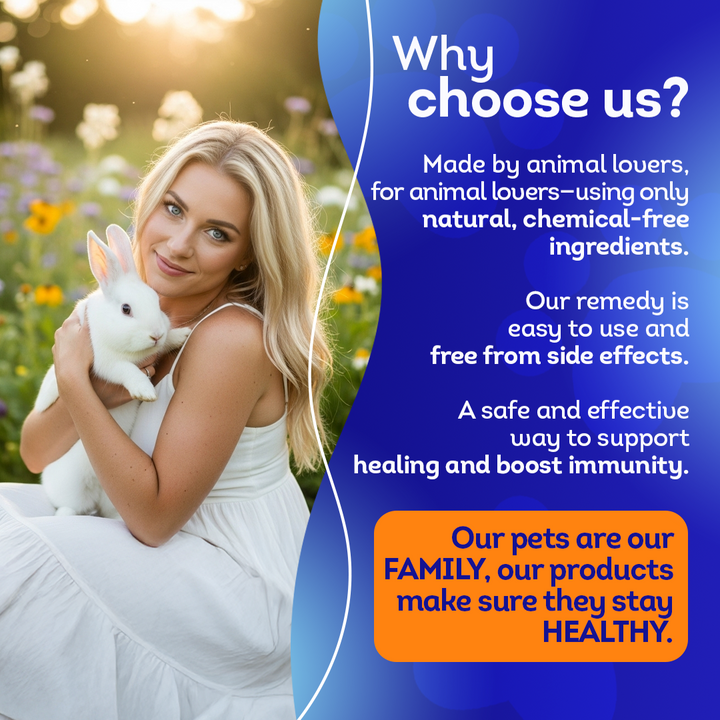 Rabbit Respiratory Remedy - Support for Snuffles, URI & Breathing Relief - Preventive Care - Natural, Homeopathic, Non-Toxic, Tablets, Big Jar