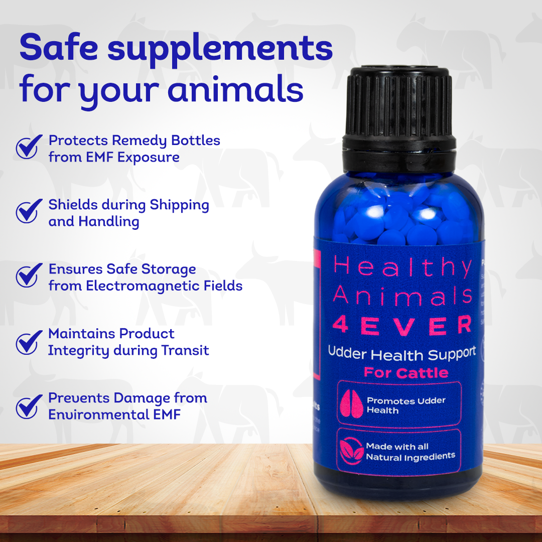 Mastitis Recovery Supplement for Cattle - Udder Health Support - Normalize Milk Production - All-Natural, Gentle Formula - 300+ Tablets