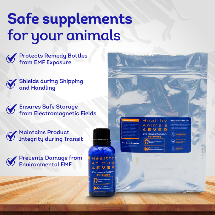 Horse Eye Health Support - Maintains Normal Mineral Levels for Healthy Eyes - Highly Effective, Natural Homeopathic Supplement - 300 Pellets