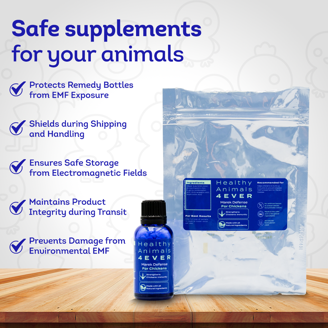 Chicken Immunity Support for Marek’s Disease - Natural Prevention & Immune Strengthening - Highly Effective Homeopathic Formula - 300 Tablets