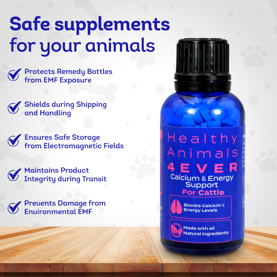 Cattle Milk Fever Support - Boosts Calcium & Energy Levels and Promotes Vitality & Alertness - All-Natural, Homeopathic Formula - 300+ Tablets