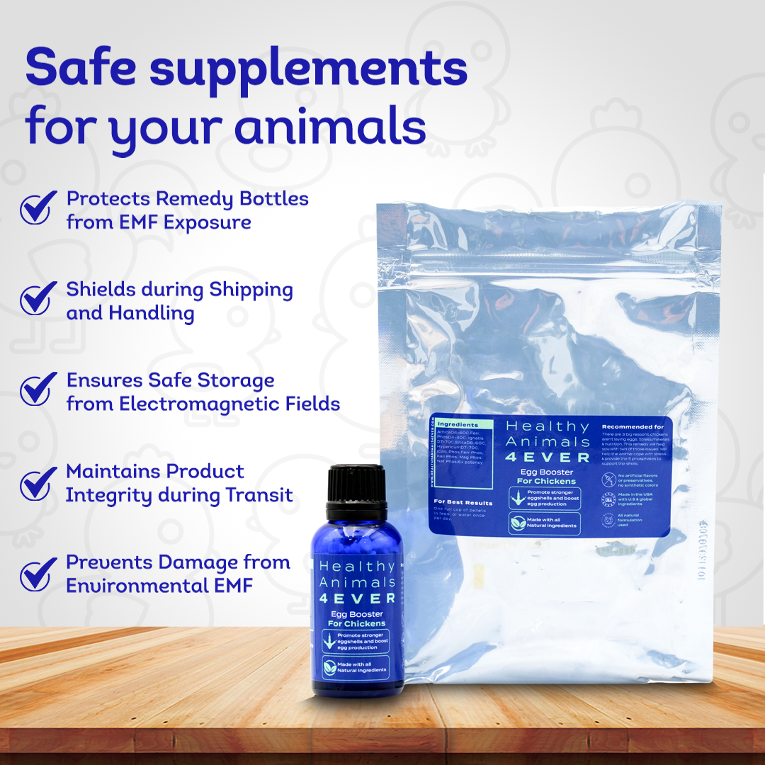 Chicken Egg Booster Supplement - Supports Stronger Eggshells & Stress Relief - Highly Effective Homeopathic Formula - Natural Egg Strengthening Tablets - 300 Count