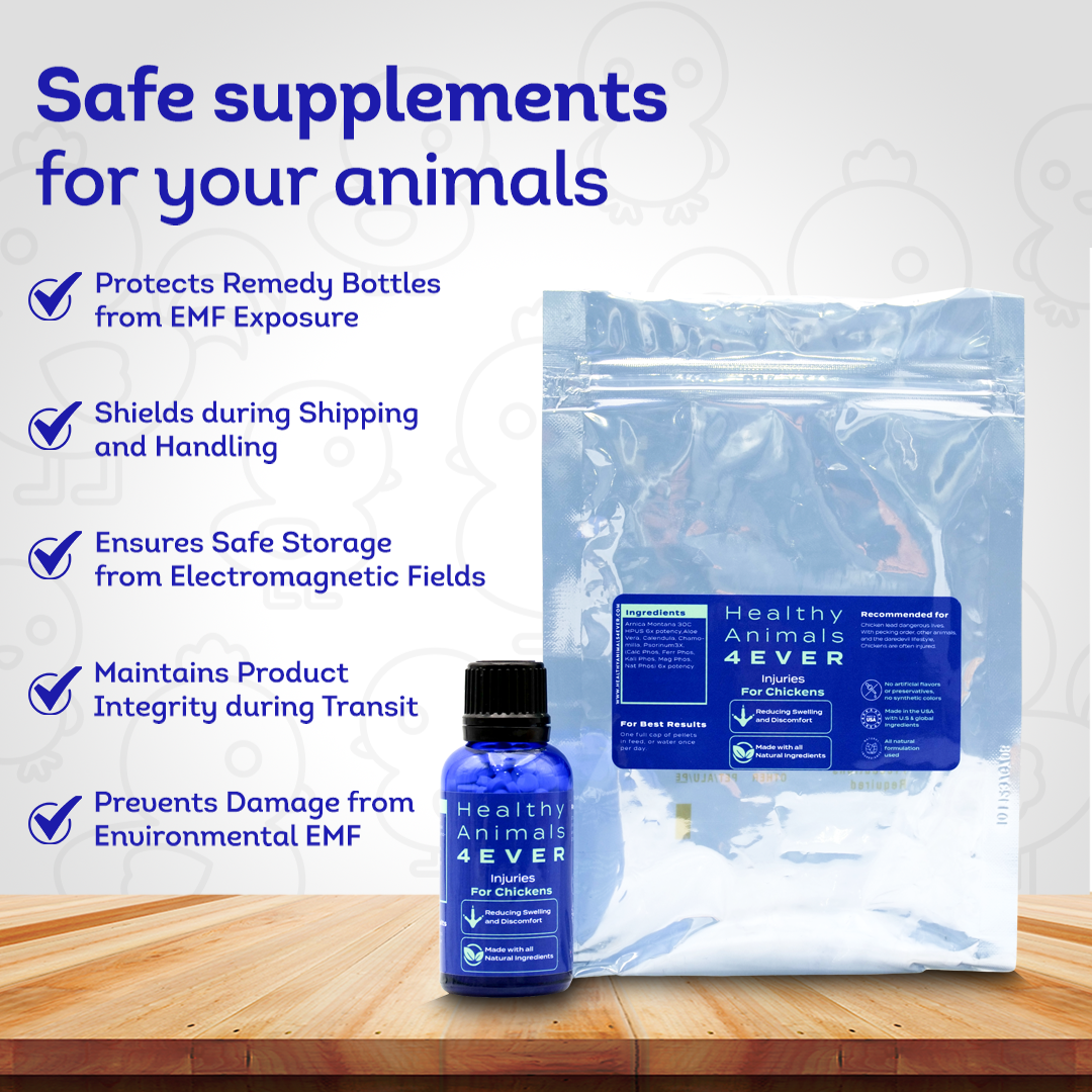 Chicken Injury Supplement - Supports Recovery from Accidents & Injuries - Highly Effective, Natural Homeopathic Tablets - 300 Pellets
