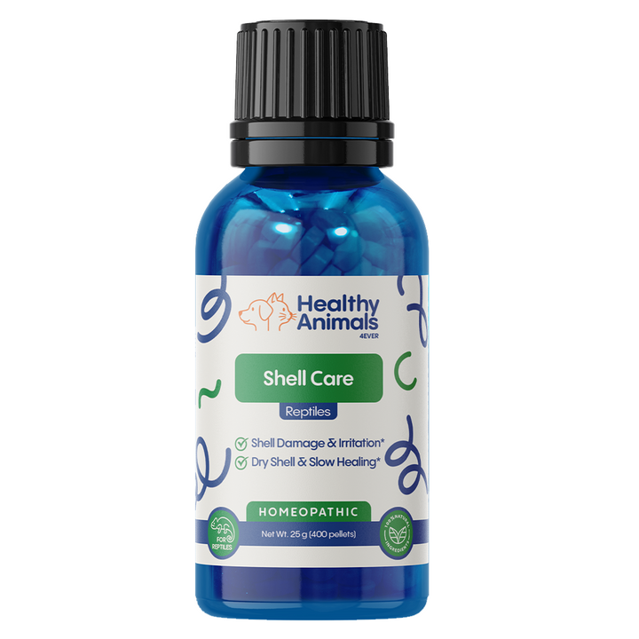 Reptile Shell Care - Natural Support for Shell Rot, Tissue Repair & Healthy Shell Growth - Safe Homeopathic Formula - 300 Tablets