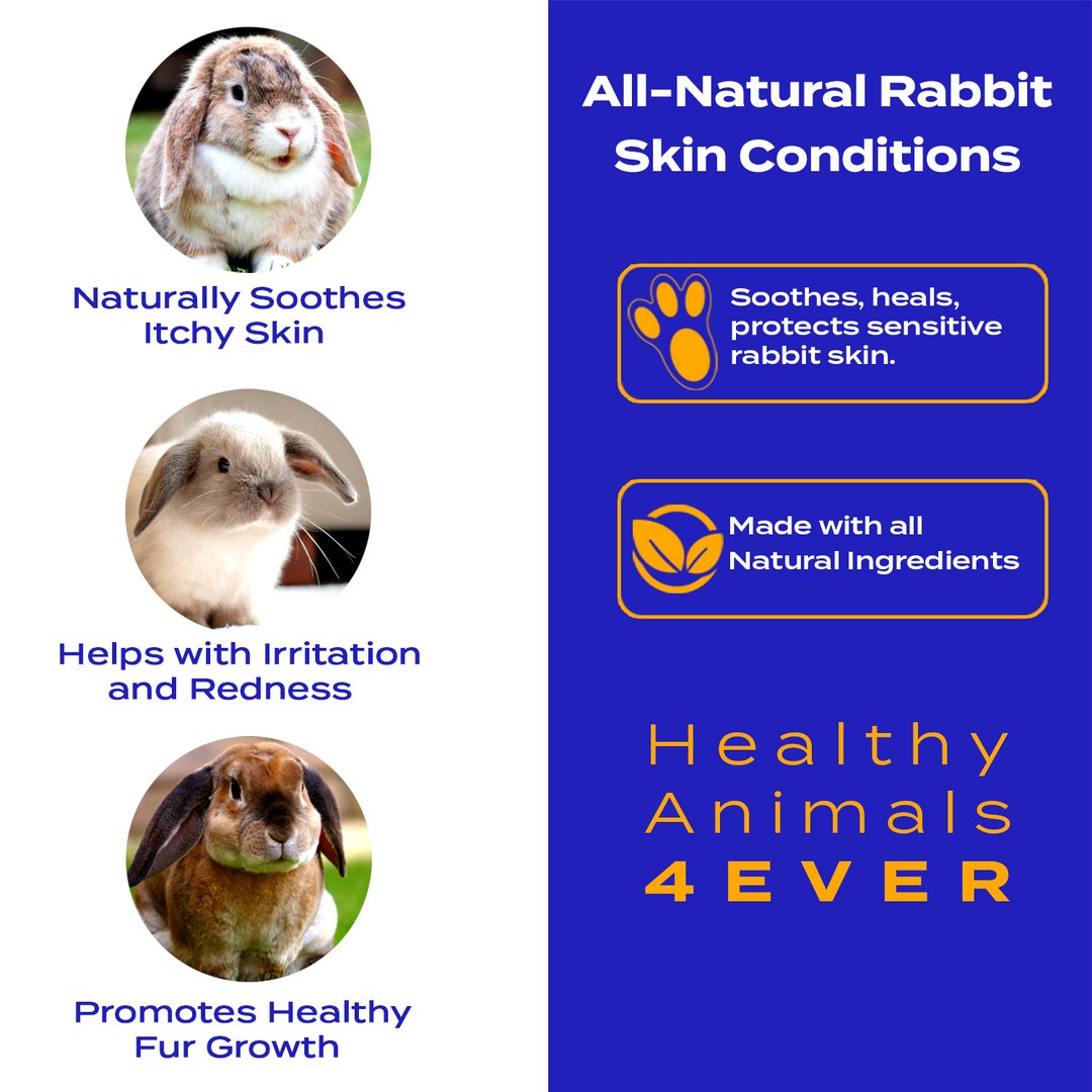 Skin Condition Remedy for Rabbits Triple Pack- Save 30%