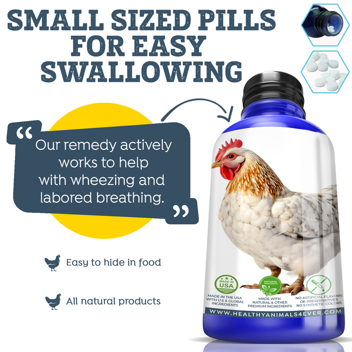 HEALTHYANIMALS4EVER ALL-NATURAL CHICKEN RESPIRATORY SUPPORT Six Pack- Save 50%