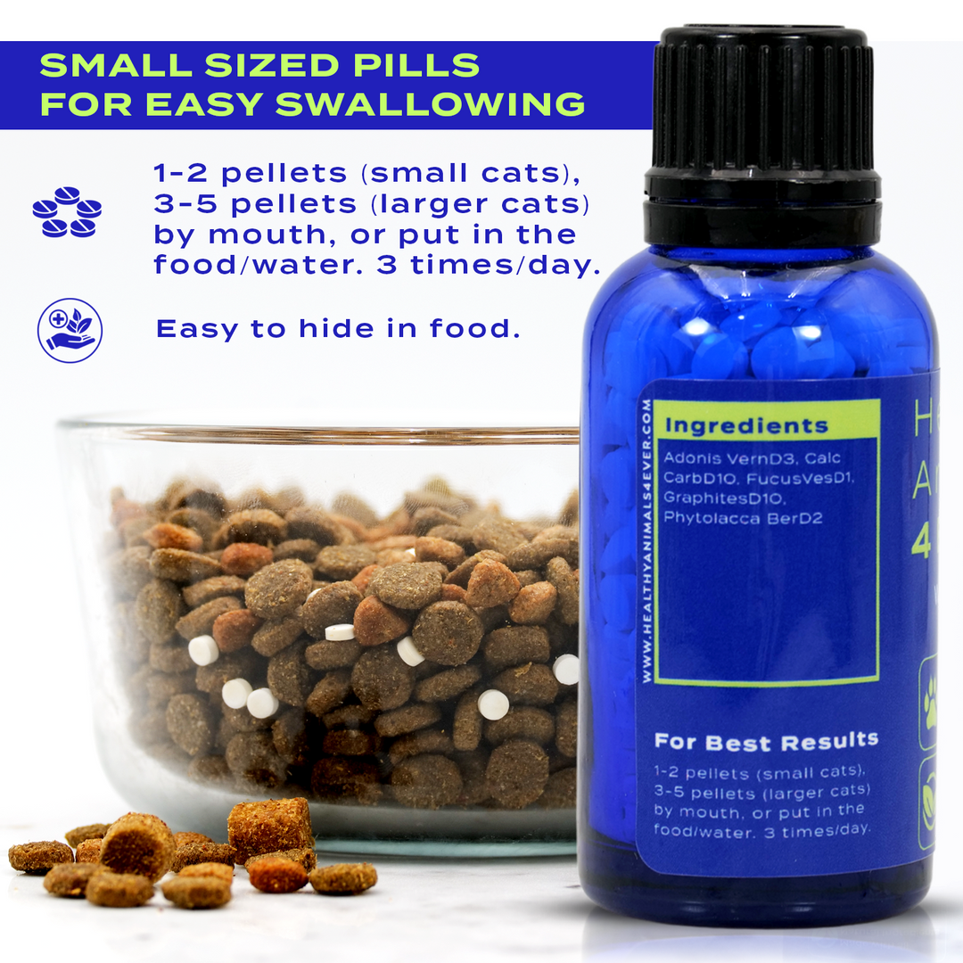 Weight Loss Formula for Cats, 300 Pellets, 30-Day Supply