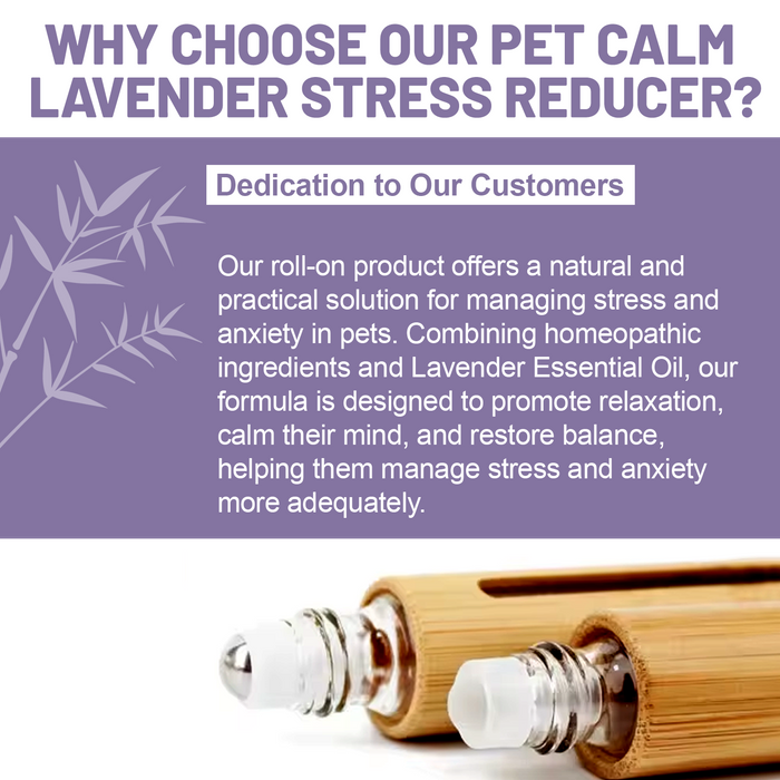 Instant Calm Lavender Stress Reducer for Pets