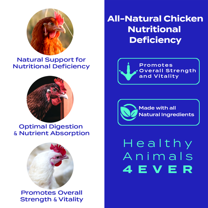 HEALTHYANIMALS4EVER ALL-NATURAL CHICKEN NUTRITIONAL DEFICIENCY SUPPLEMENT