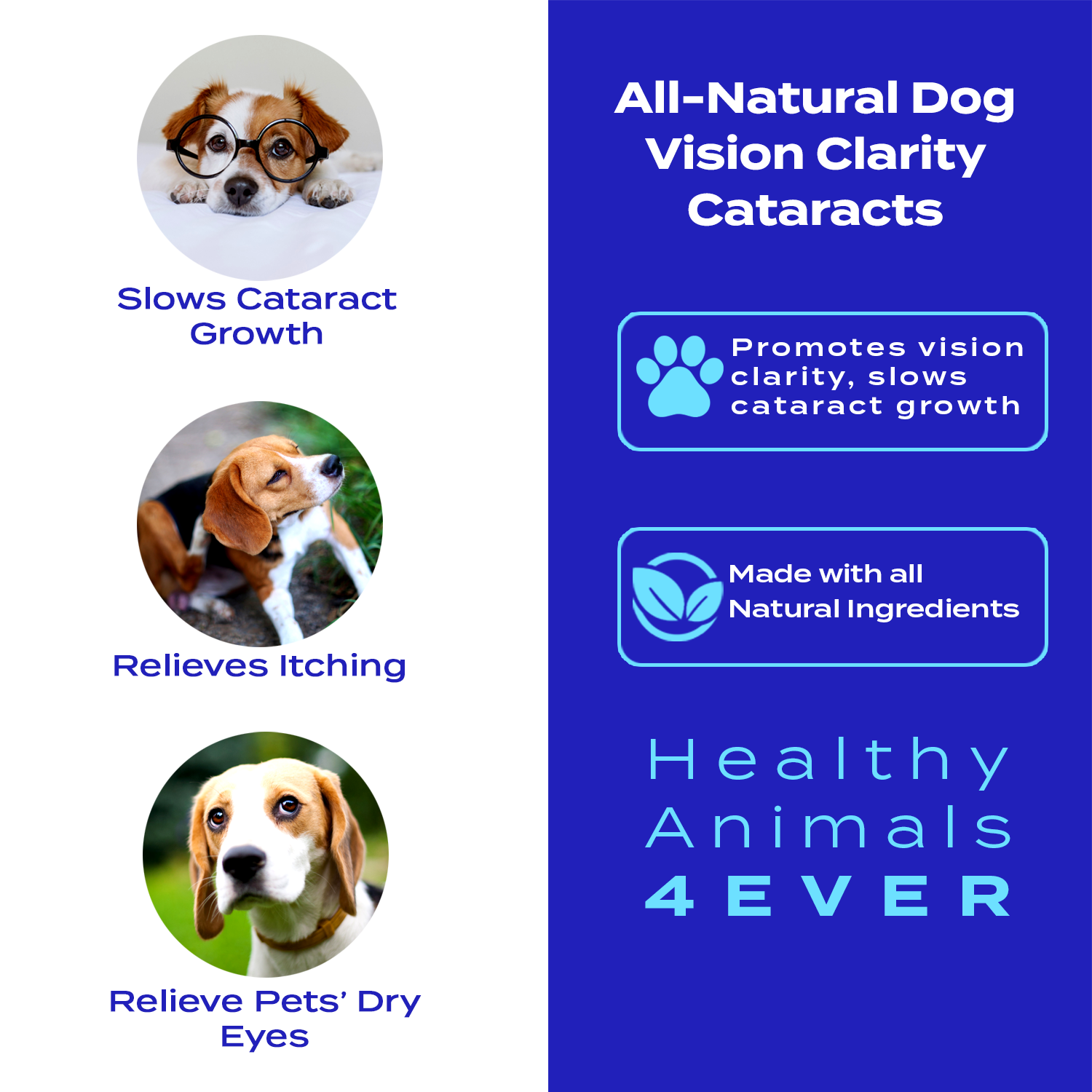 Vision Clarity/Cataracts Support Formula for Dogs