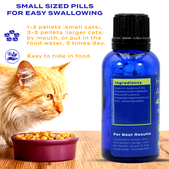 Dry or Wet Cough Formula for Cats, 300 Tablets, Six Pack- Save 50%