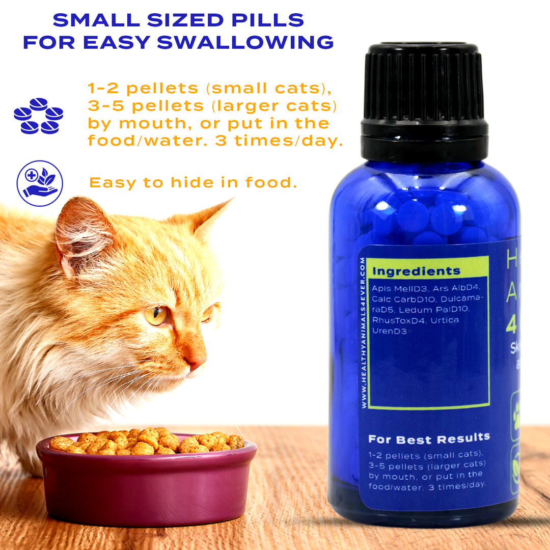 Skin Allergy Rash and Irritations - Cats  Triple Pack- Save 30%