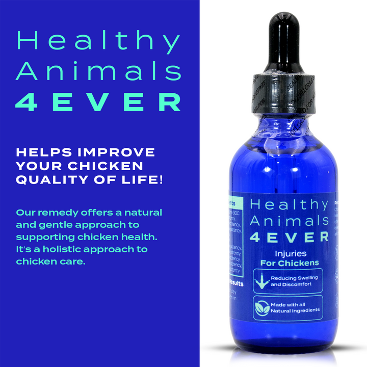 HEALTHYANIMALS4EVER ALL-NATURAL CHICKEN INJURY SUPPORT (Liquid)