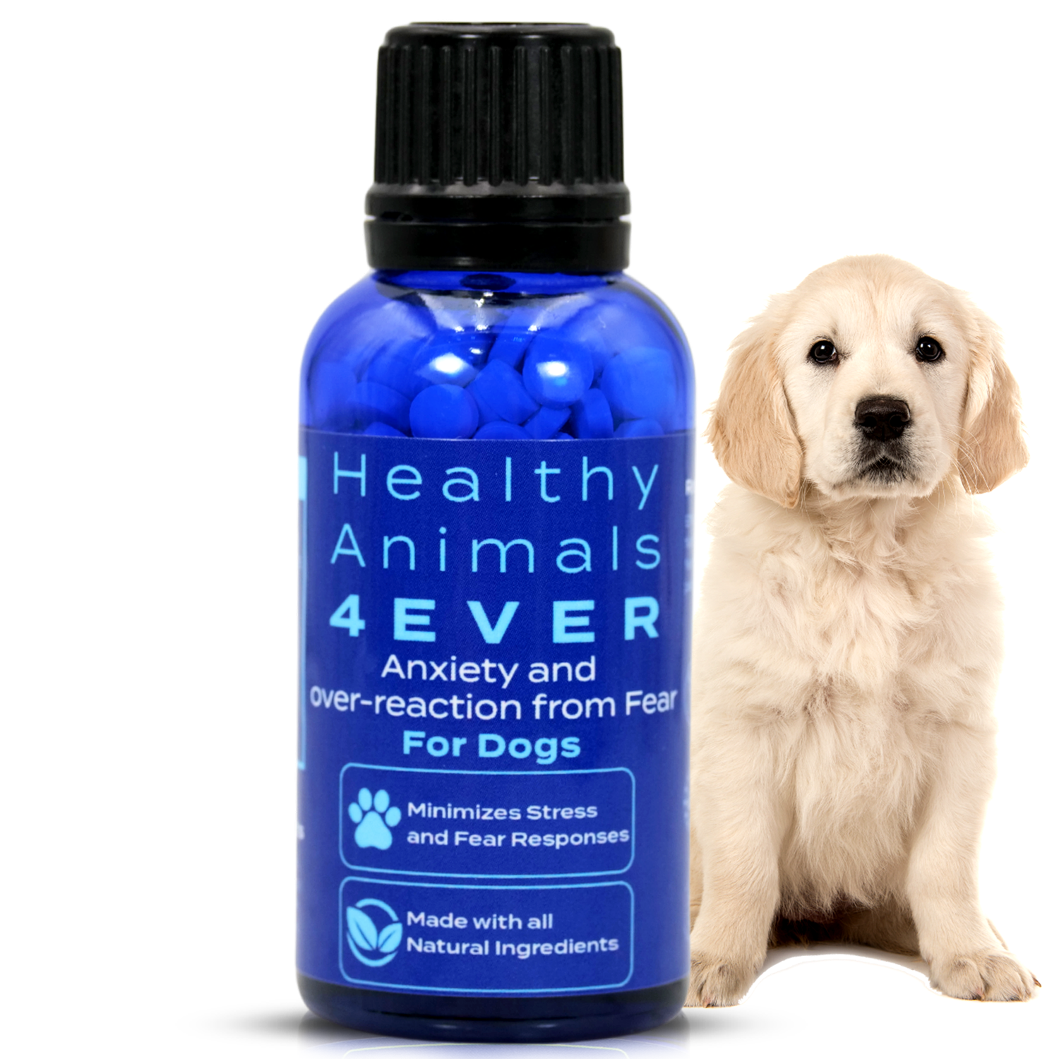 Anxiety and Over-Reaction from Fear Formula for Dogs