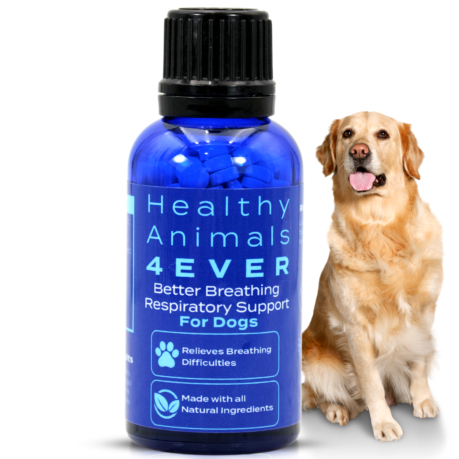 Better Breathing Respiratory Support Formula for Dogs