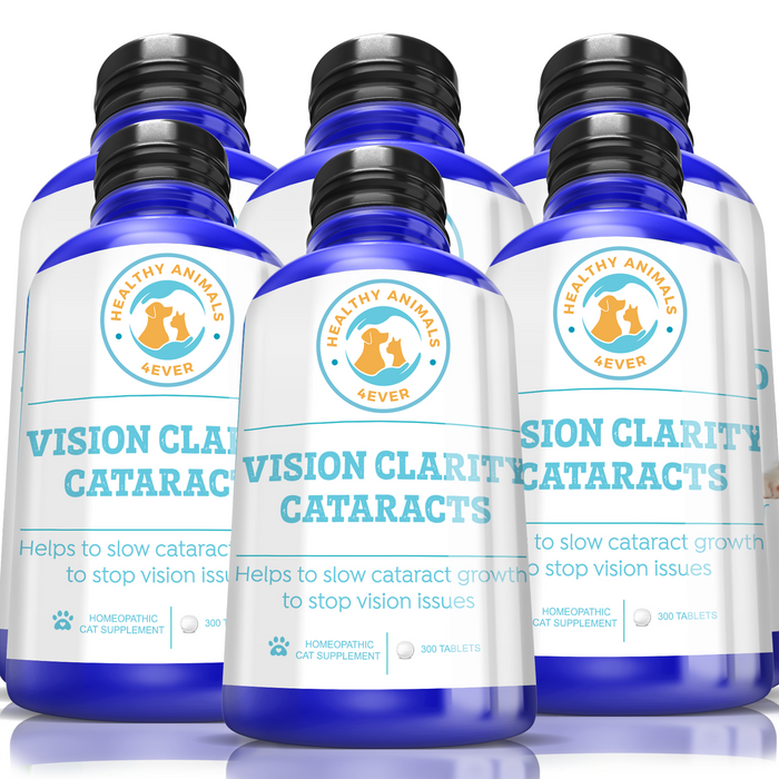 Vision Clarity/Cataracts Support Formula for Cats, 300 Tablets,  Six Pack- Save 50%