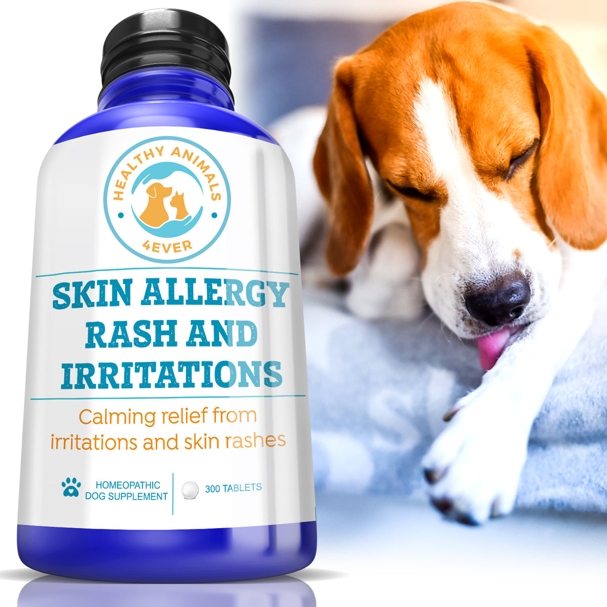 Skin Allergy Rash and Irritations - Dogs — Healthy Animals 4Ever