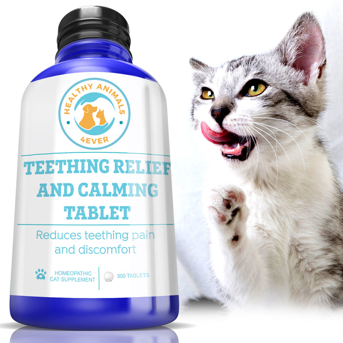 Teething Relief & Calming Formula for Cats,  Triple Pack- Save 30%