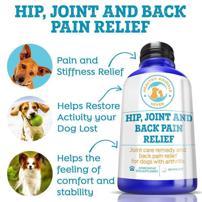 Hip, Joint and Back Pain Relief - Dogs