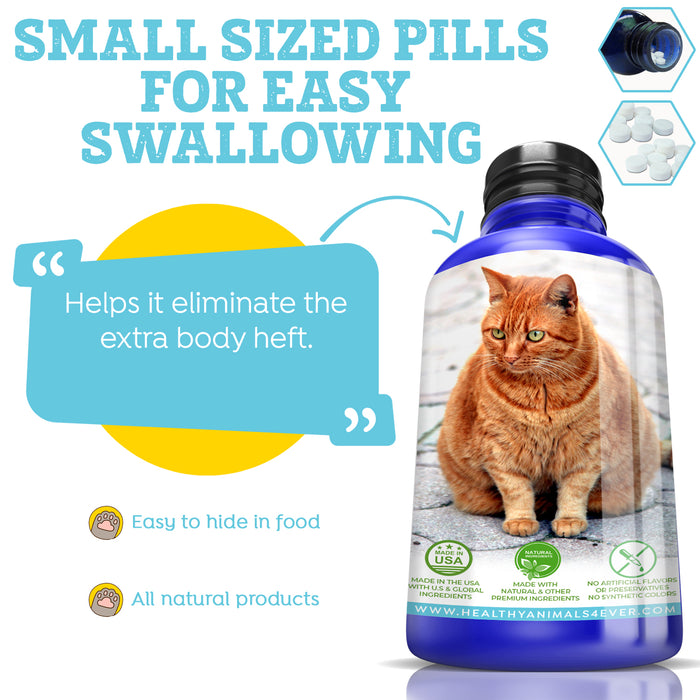 Weight Loss Formula for Cats, 300 Pellets,  Six Pack- Save 50%