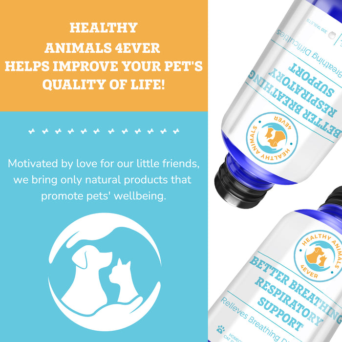 Better Breathing Respiratory Support Formula for Cats,   Triple Pack- Save 30%